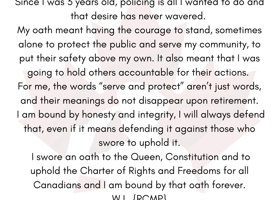 What our Oath means to us