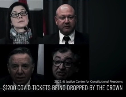 JCCF Video – Tickets issued for alleged Public Health violations continue to be withdrawn in Alberta