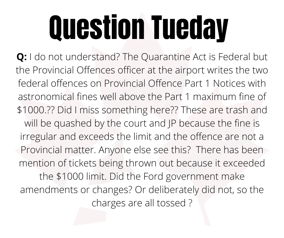Knowledge is power. Ask us any questions through our website at policeonguard.ca/contact and we'll try our best to answer them. #QuestionTuesday