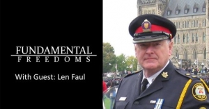 Tune into the Live Interview with Police on Guard's, Len Faul and Fundamental Freedoms 