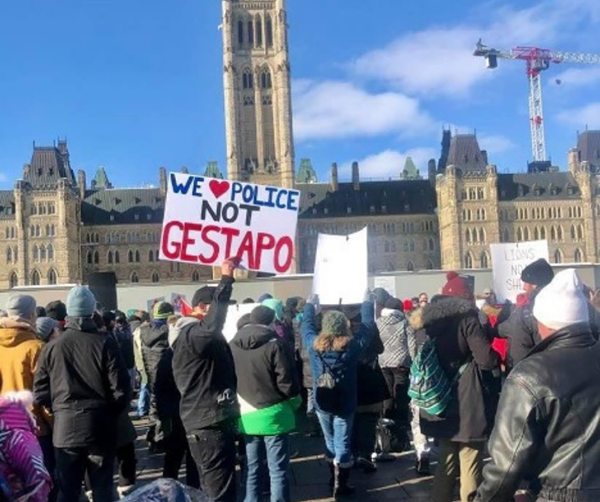 Police on Guard’s, Len Faul’s, letter on protests