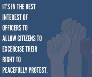 Guaranteed Right to Peacefully Protest
