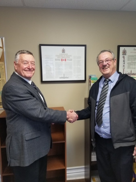 Randy Hillier, Had a great conversation with Len Faul