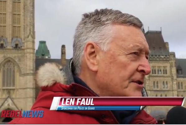 Rebel News Interview with Police on Guard’s Len Faul