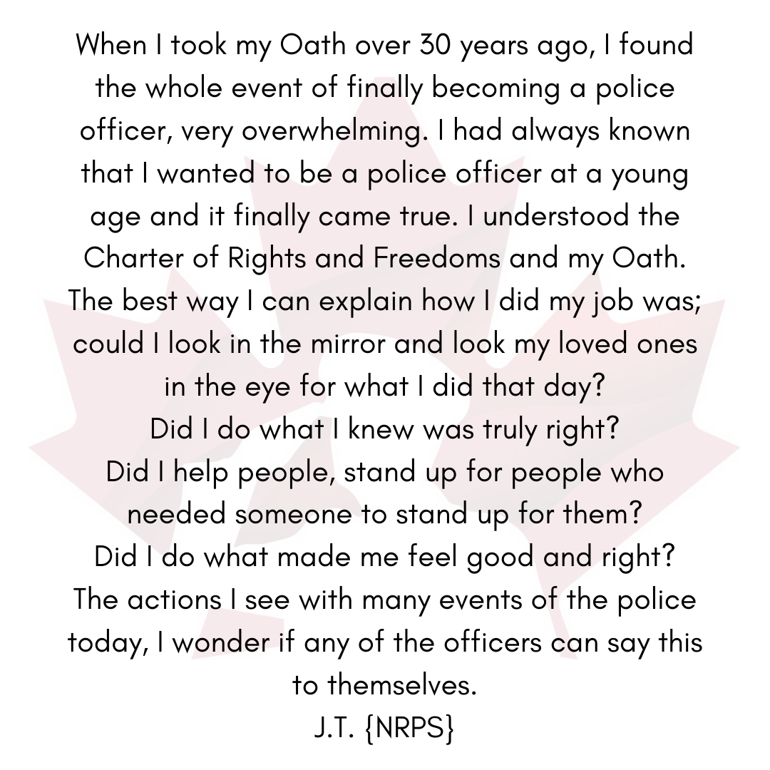 What our Oath means to us April 16
