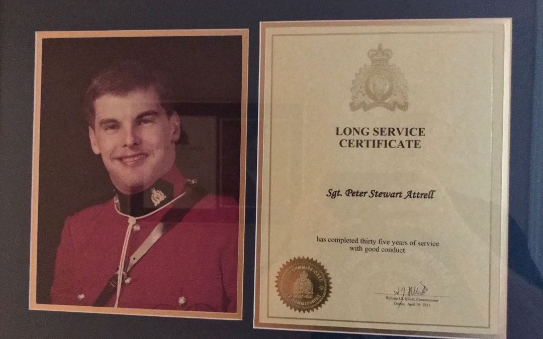 Thank you Peter Attrell for joining in support of Police on Guard for Thee.