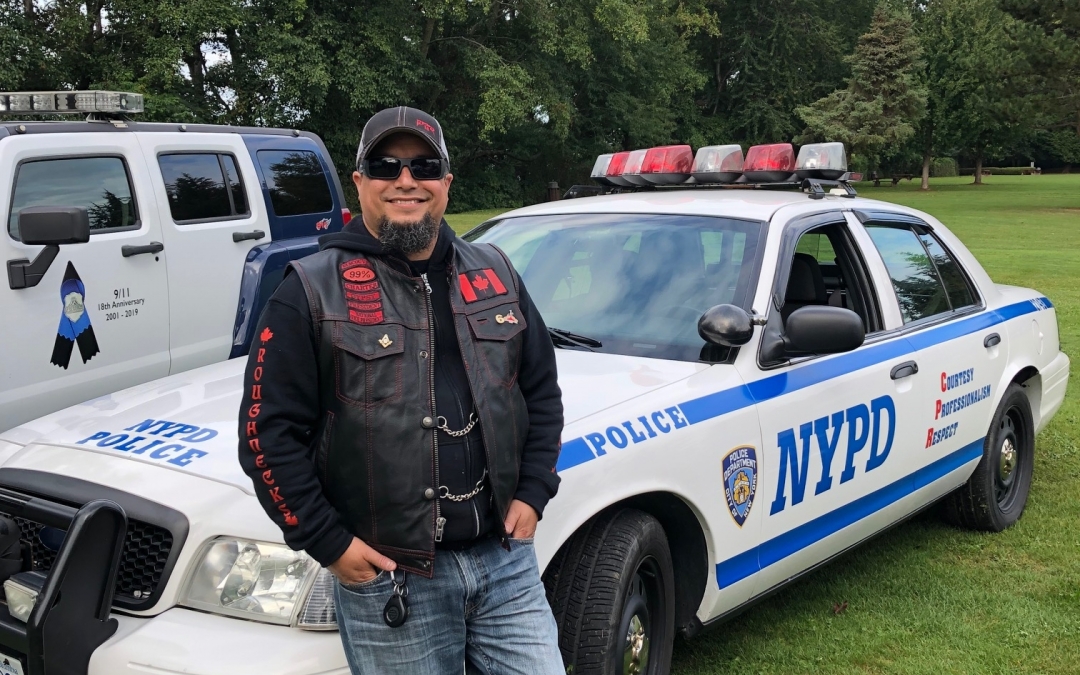 Thank you Mickey Mansoor for joining in support of Police on Guard for Thee.