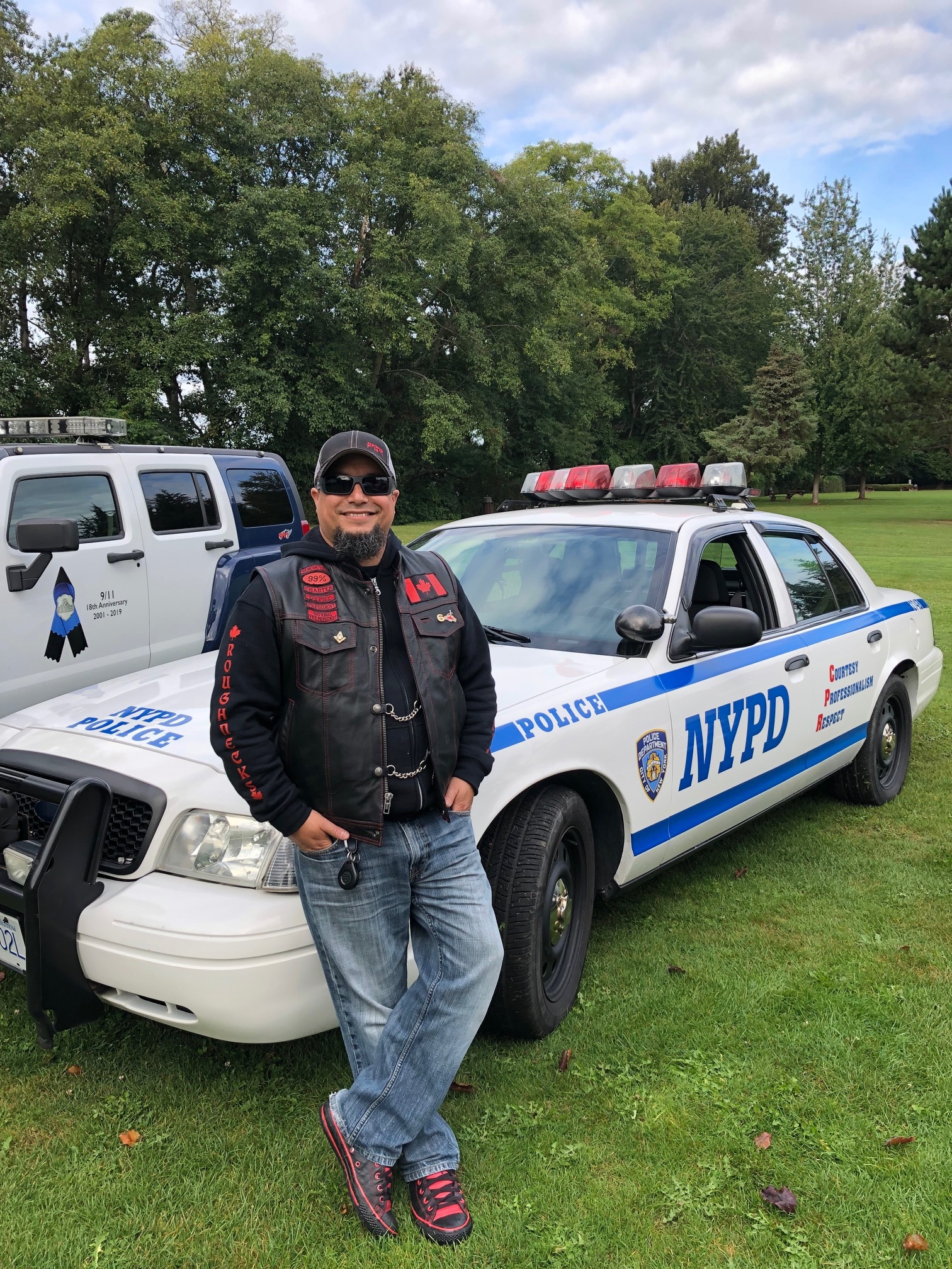 Thank you Mickey Mansoor for joining in support of Police on Guard for Thee.