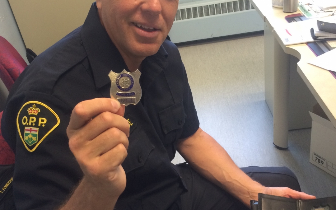 Thank you Wes Burton for joining in support of Police on Guard for Thee.