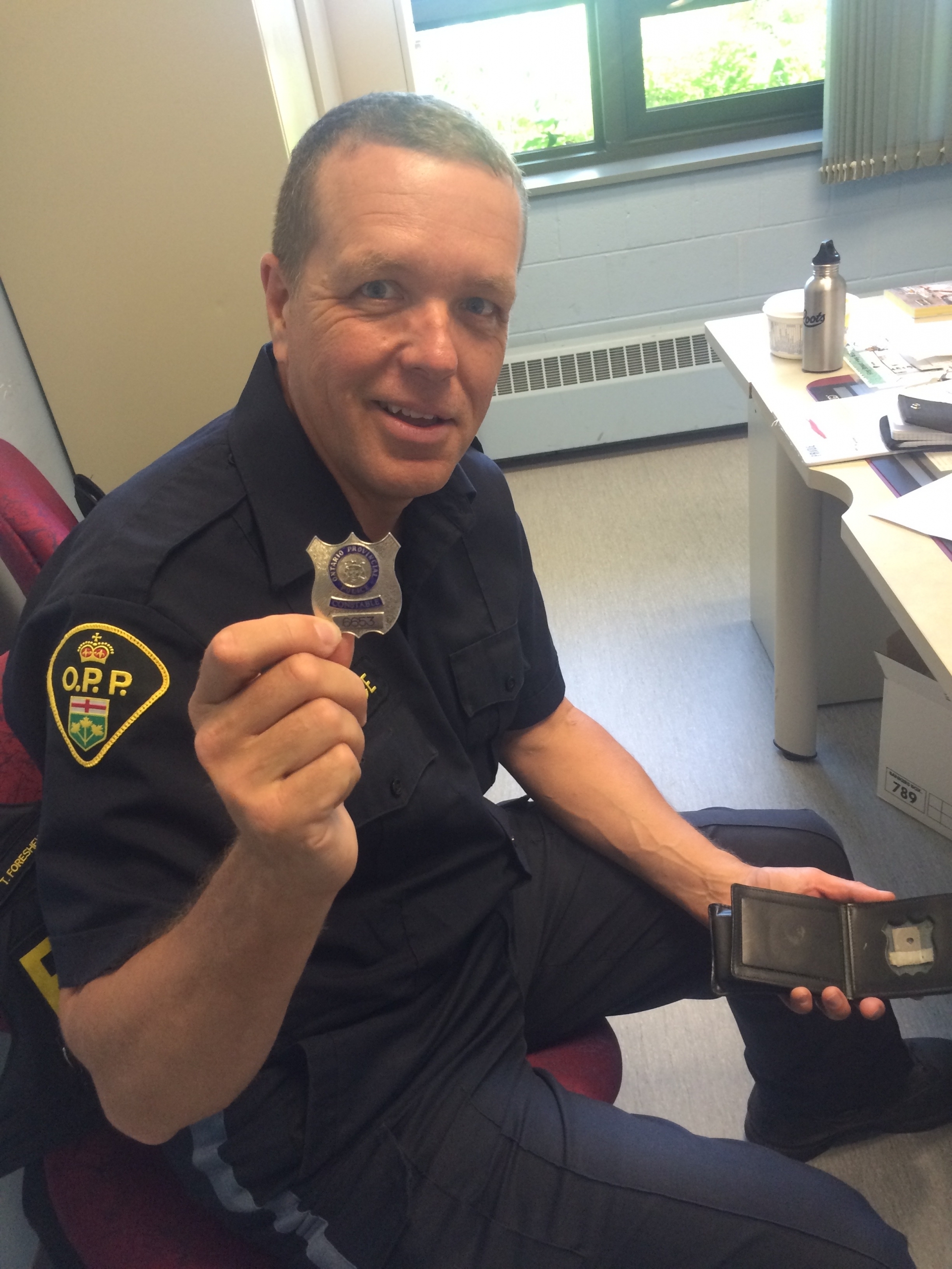 Thank you Wes Burton for joining in support of Police on Guard for Thee.