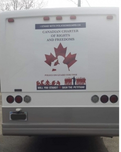 Show of Support for Police on Guard