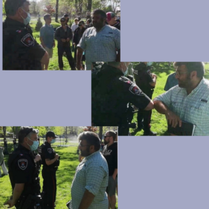 Positive Police interaction in Kingston 