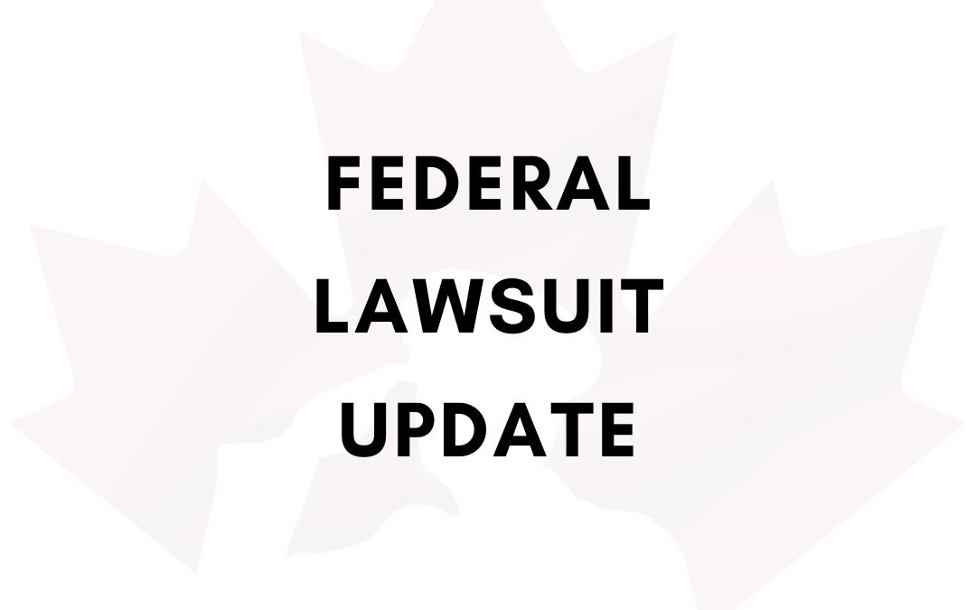 Federal Employee Lawsuit Update