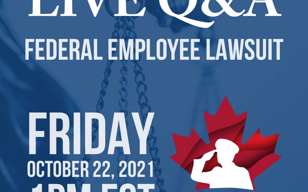 Tune in Live Q & A – Federal Employee Lawsuit