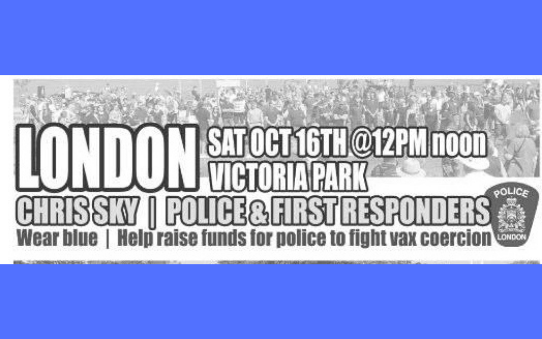 London Back the Blue Rally