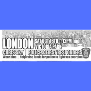 London Back the Blue Rally 