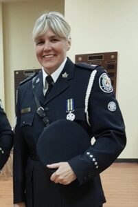 Police on Guard Lesley Hildred 