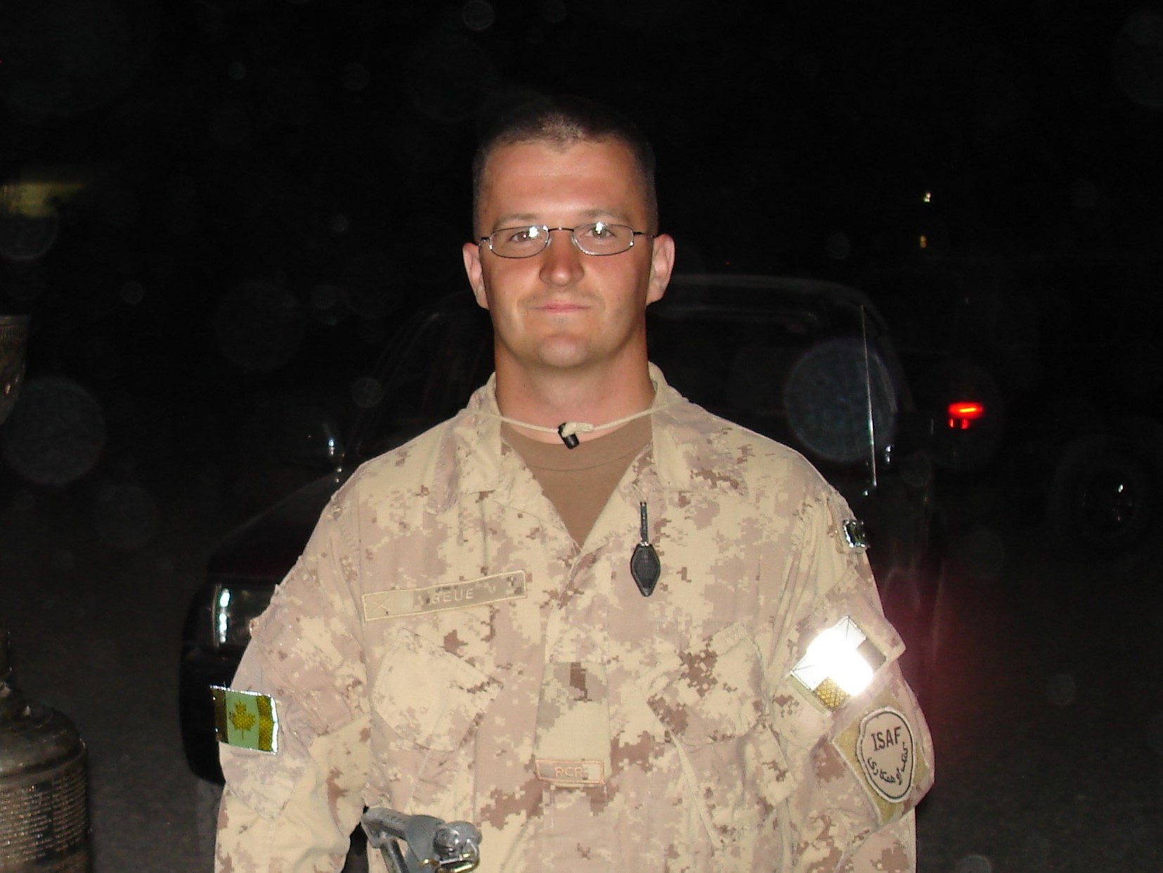 Thank you John Geue for joining in support of Police on Guard for Thee.