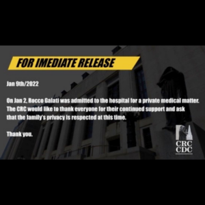 News Release concerning Rocco Galati