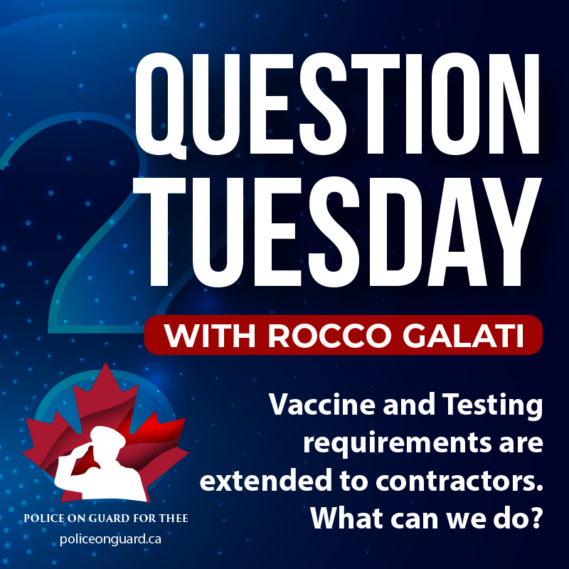 Question Tuesday with Rocco – Vaccine and Testing requirements are extended to contractors. What can we do?