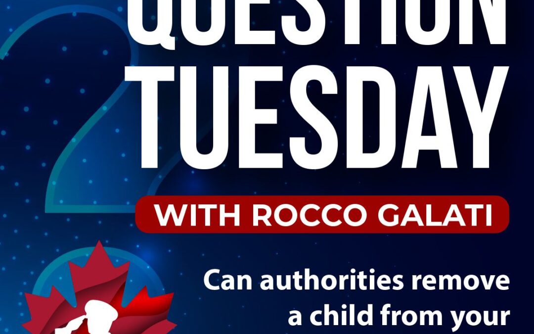 Question Tuesday with Rocco – Can authorities remove a child from your home if you do not vaccinate them?