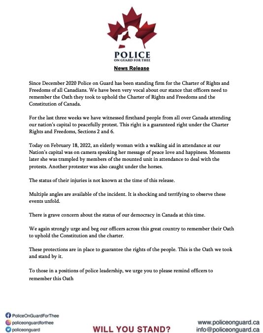News Release: Ongoing Ottawa Police Enforcement