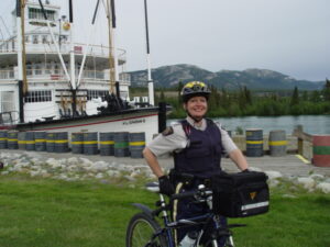 Thank you Pearl Pearson for joining in support of Police on Guard for Thee