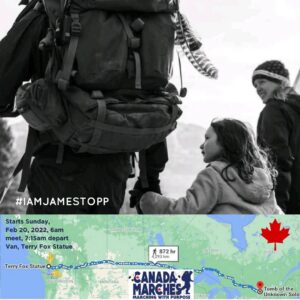 James Topp - Walk a Mile in his Shoes Update 2022-03-31