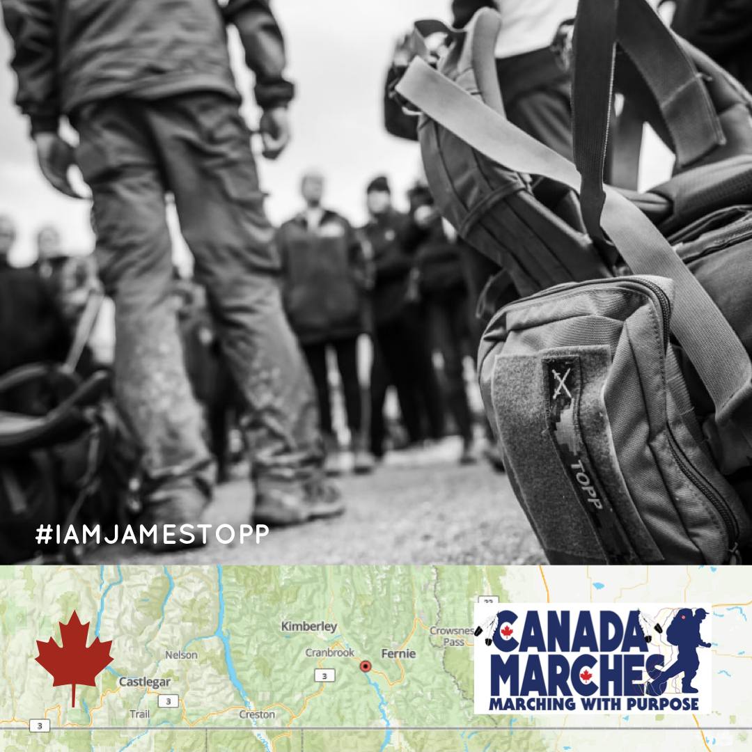 James Topp – Walk a Mile in his Shoes- Update 2022-03-23