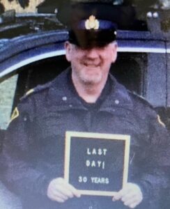 Thank you Mike Burton for joining in support of Police on Guard for Thee