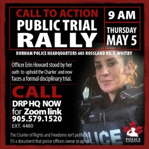 Support Constable Erin Howard