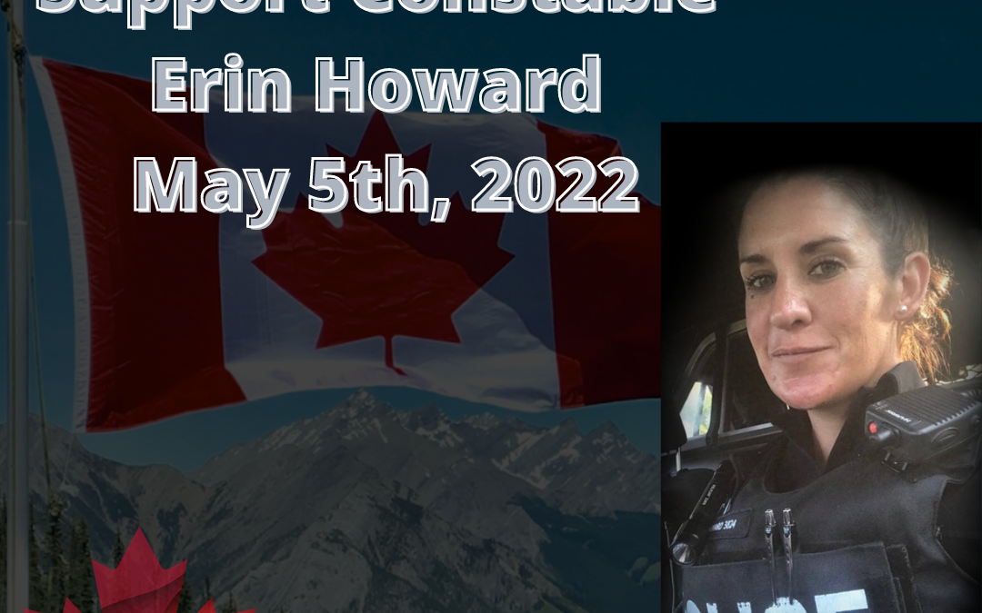Call to Action – Support Constable Erin Howard