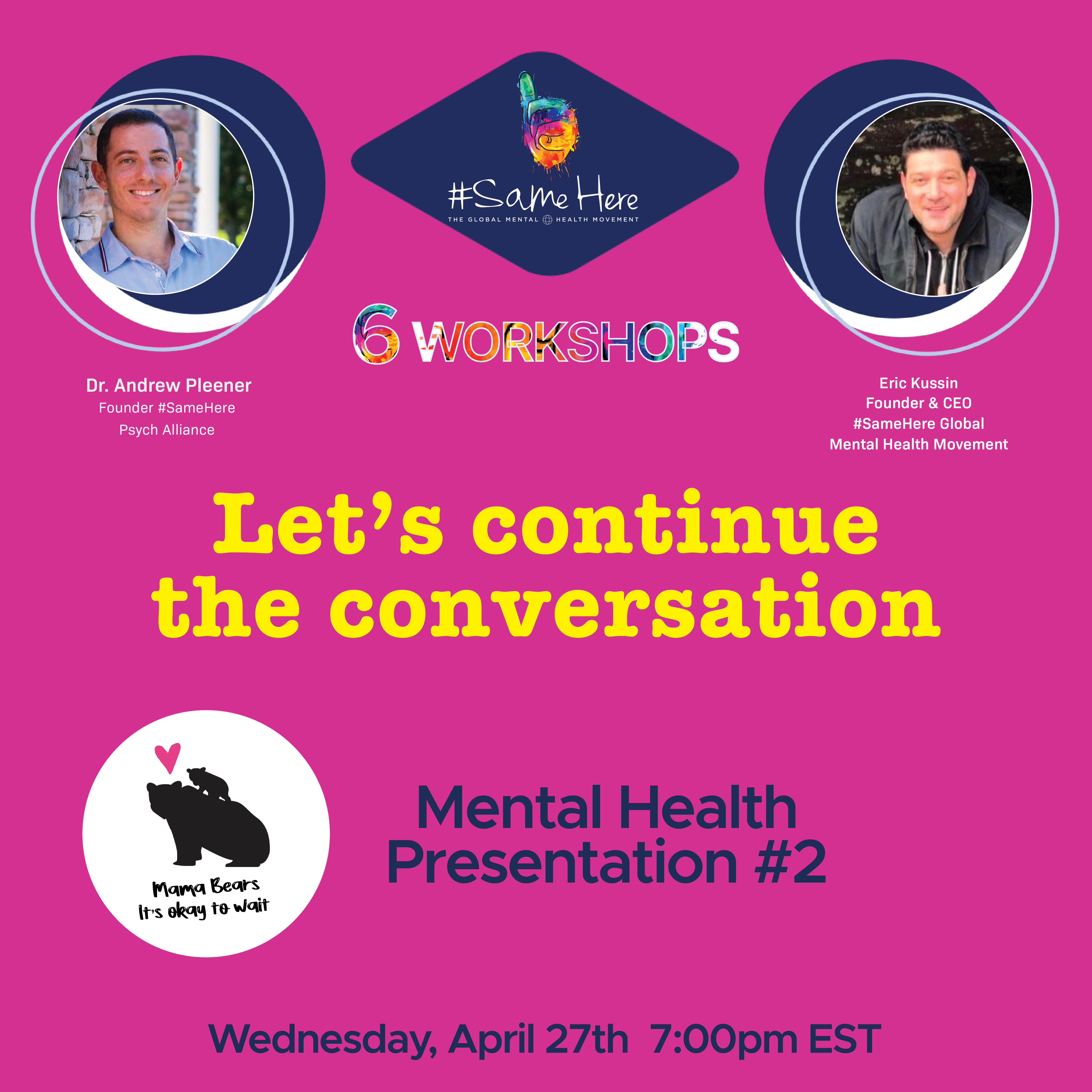 Mama Bears Mental Health Program - Presentation #2 