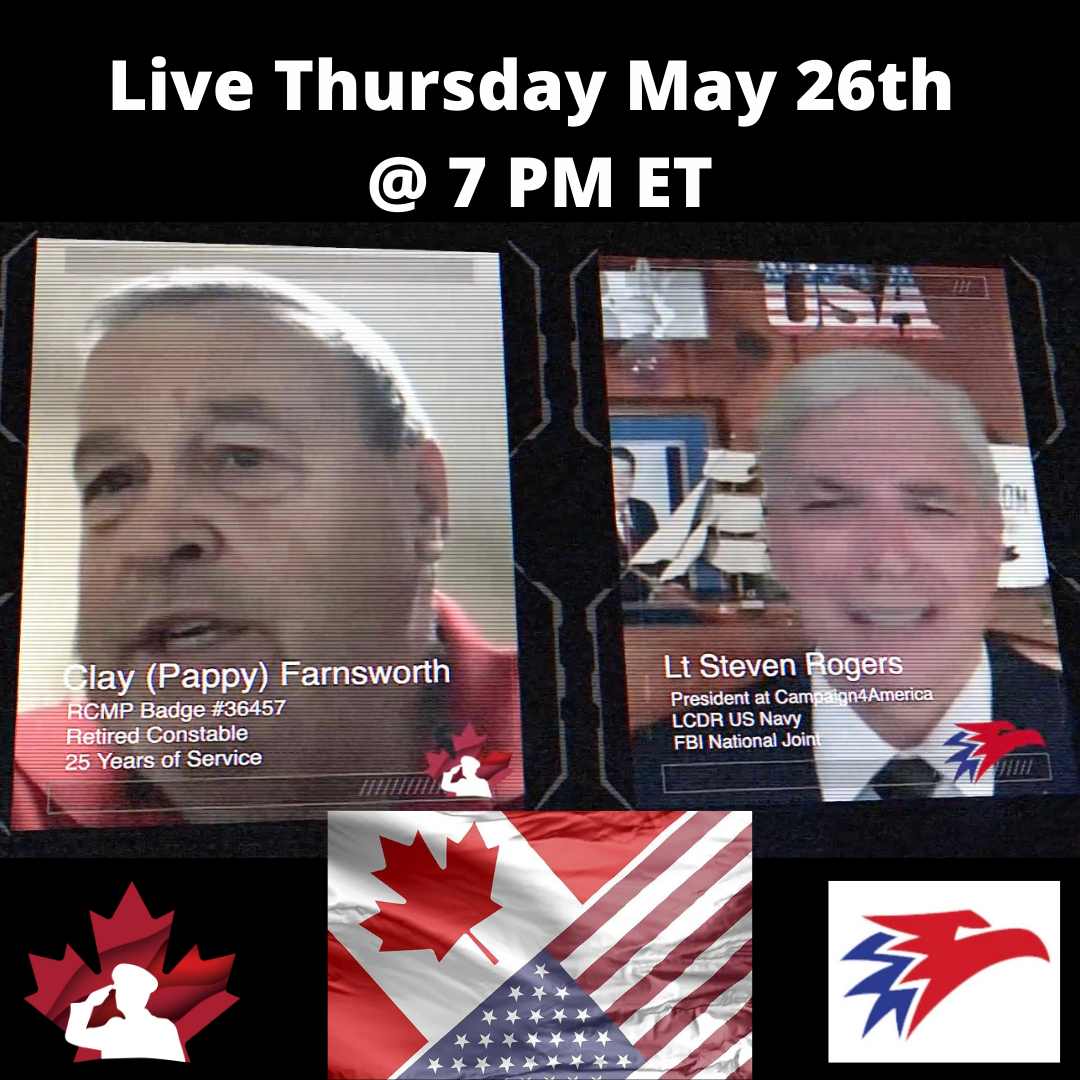 Announcement – Live interview with Lt Steven Rogers