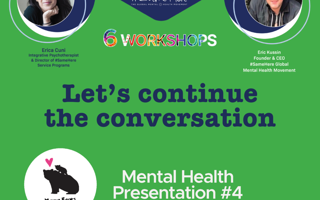 Mama Bears Mental Health Program – Week #4