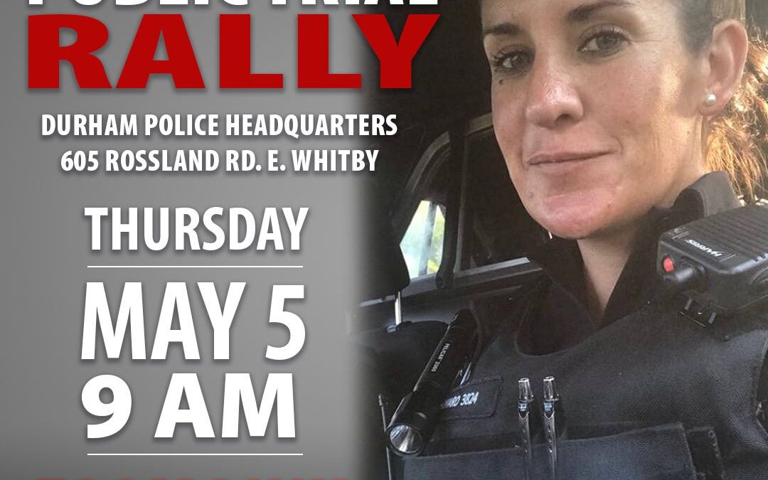 Support our active Police Officers standing for the Charter