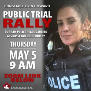 Support our active Police Officers standing for the Charter