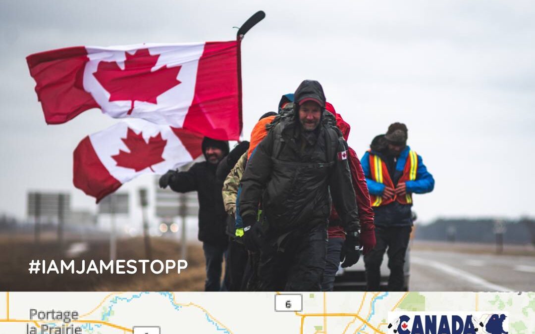 James Topp – Walk a Mile in his Shoes Update 2022-05-05