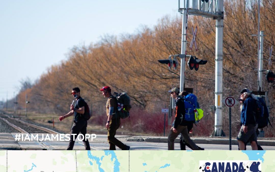 James Topp – Walk a Mile in his Shoes Update 2022-05-12