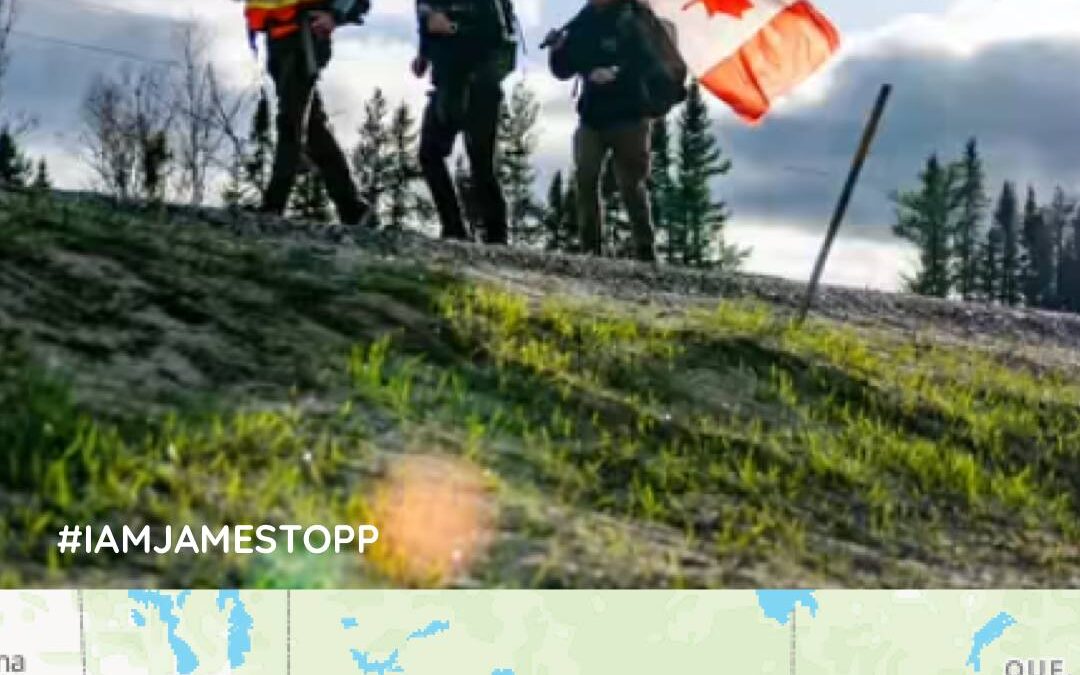 James Topp – Walk a Mile in his Shoes Update 2022-05-26