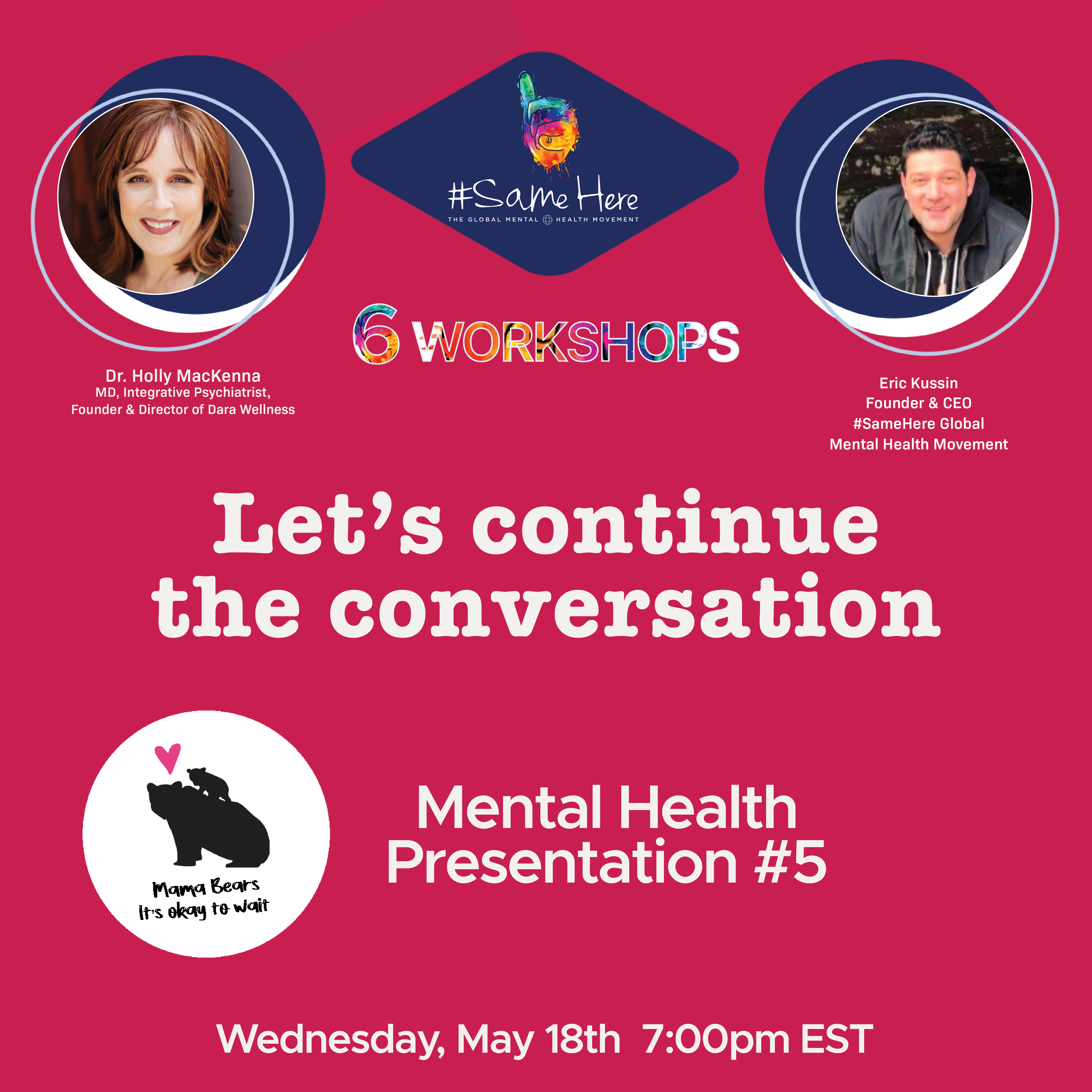 Mama Bears Mental Health Program - Week #5