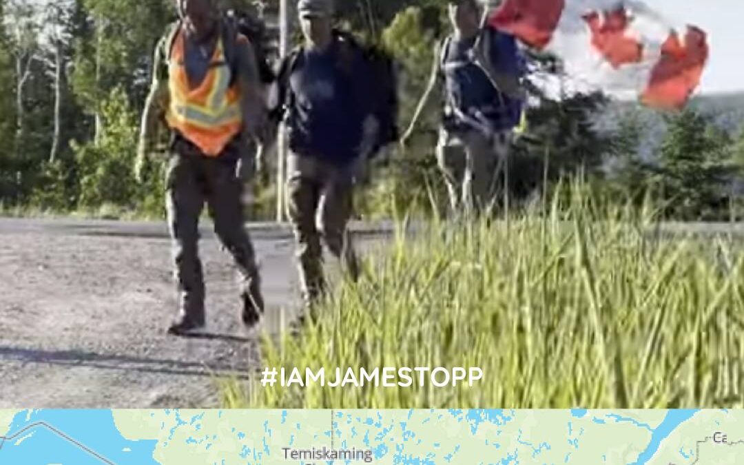 James Topp – Walk a Mile in his Shoes Update 2022-06-09