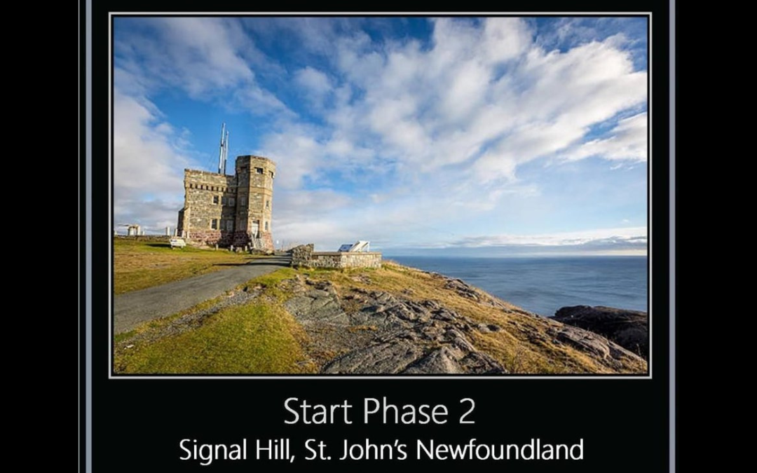 James Topp & Canada Marches East Coast Departure