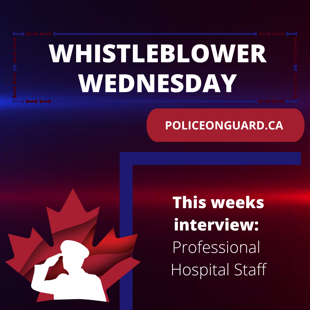 Whistleblower Wednesday – Professional Hospital Staff