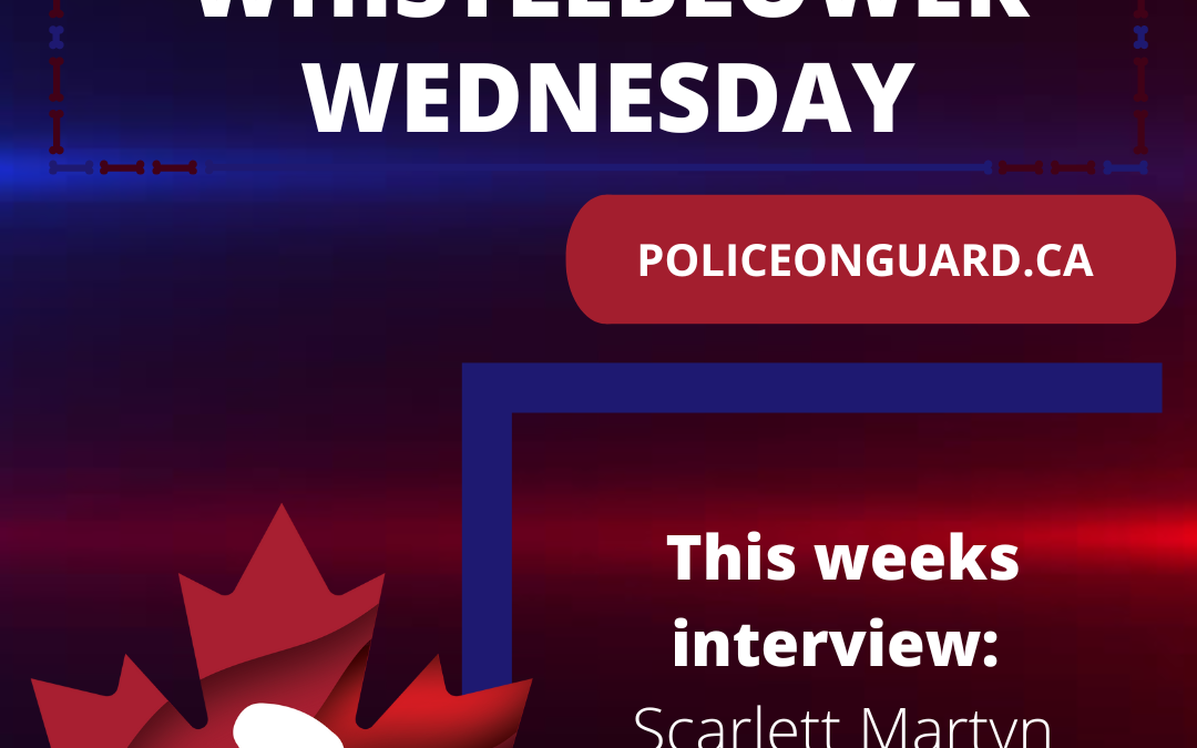 Whistleblower Wednesday -Scarlett Martyn – Paramedic