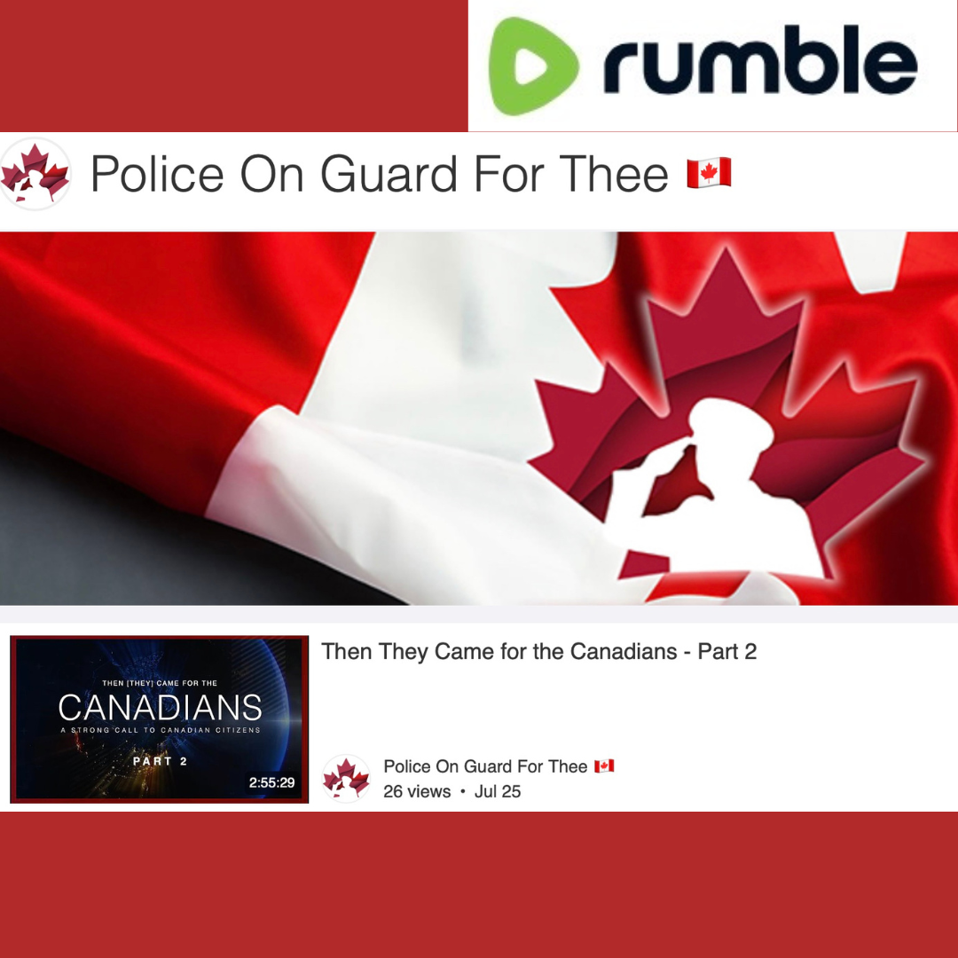 Police on Guard for Thee is now on Rumble