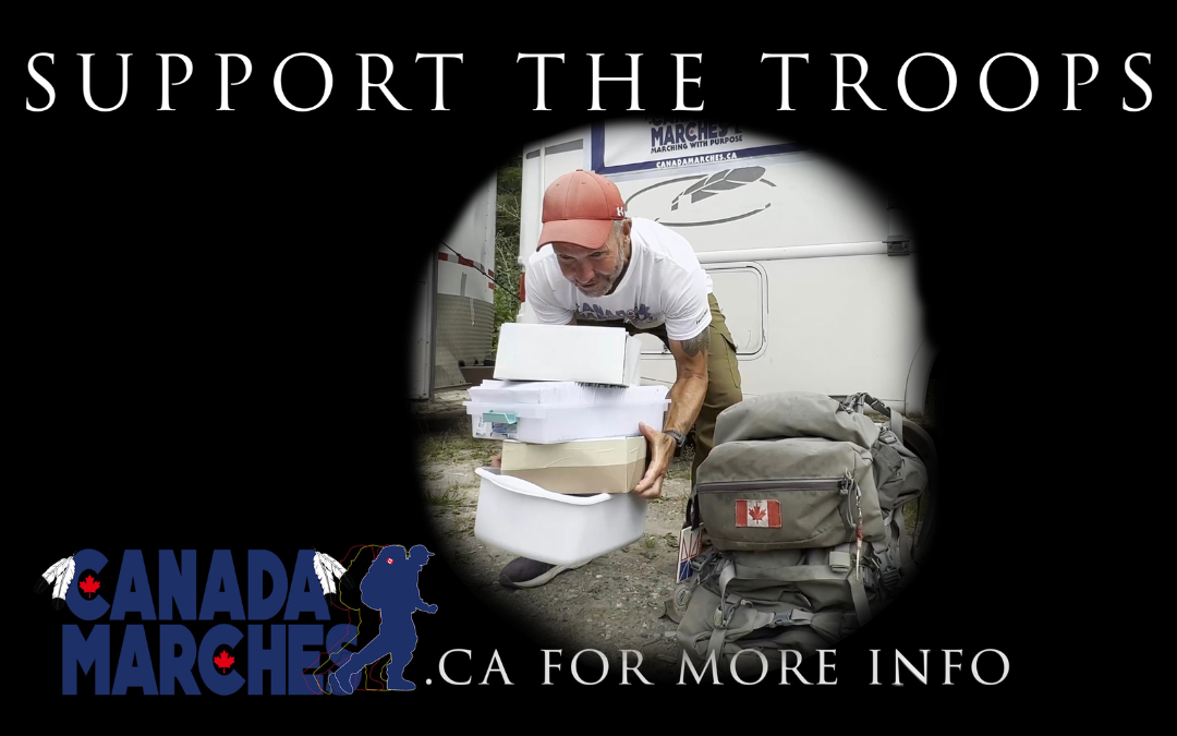 Support the Troops- James Topp Canada Marches