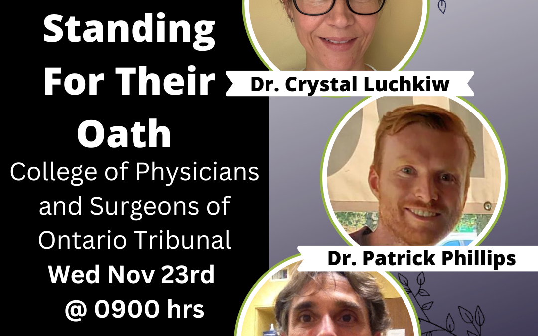 Support Our Doctors Standing For Their Oath
