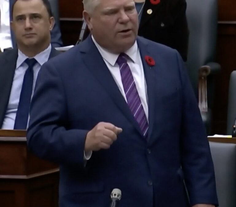 Ontario Government uses the Notwithstanding Clause for the Education Workers Strike