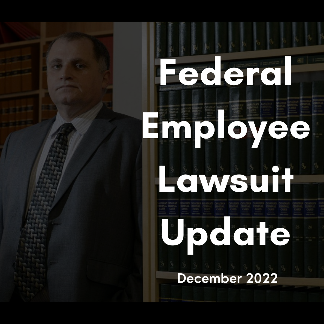 Federal Employee Lawsuit Update – December 2022